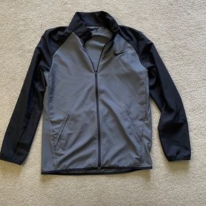Nike dri fit zip up